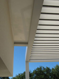 terrasse abritée